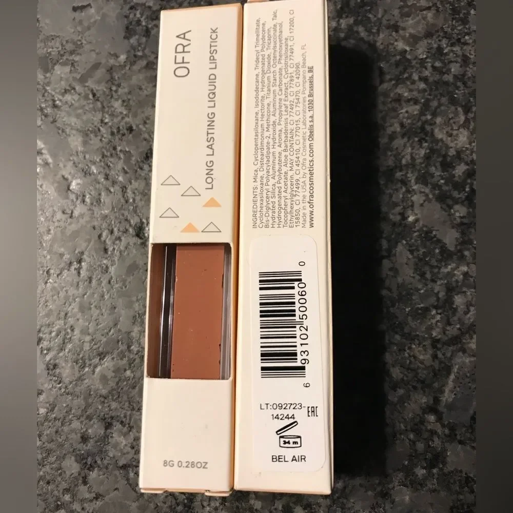 OFRA Long Lasting Lipstick in Bel Air a warm nude with a hint of peach NEW